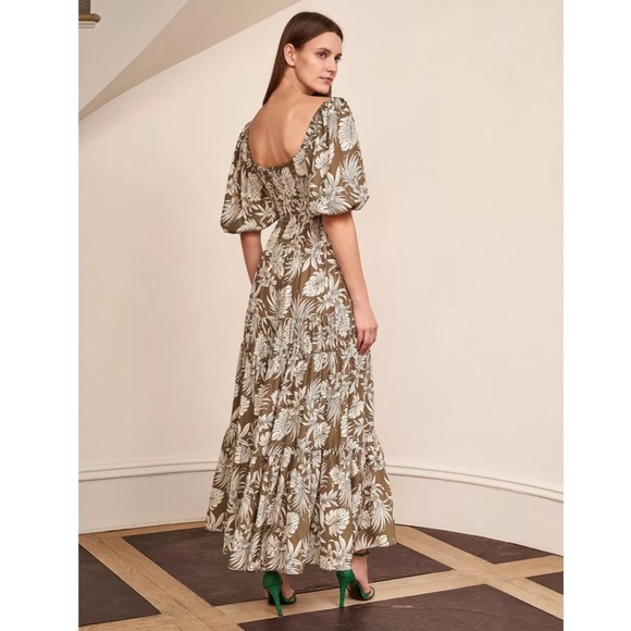 La Ligne Pyper Maxi Dress Sage Green - Picture 4 of 10